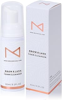 M - Permanent Makeup Brow & Lash Foam Cleanser For Eyelash Extensions, Microblading, Powder Brows, Eyebrows, Nano Brows, Permanent Make Up 60ML