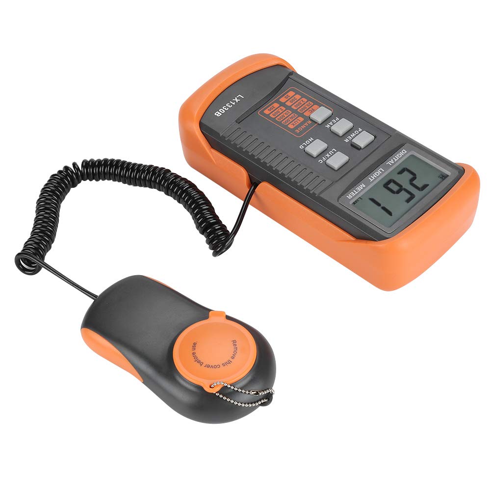 Luxmetro, LX1330B Luxmetro digitale 0-200.000 Lux Illuminometro per prove con display LCD