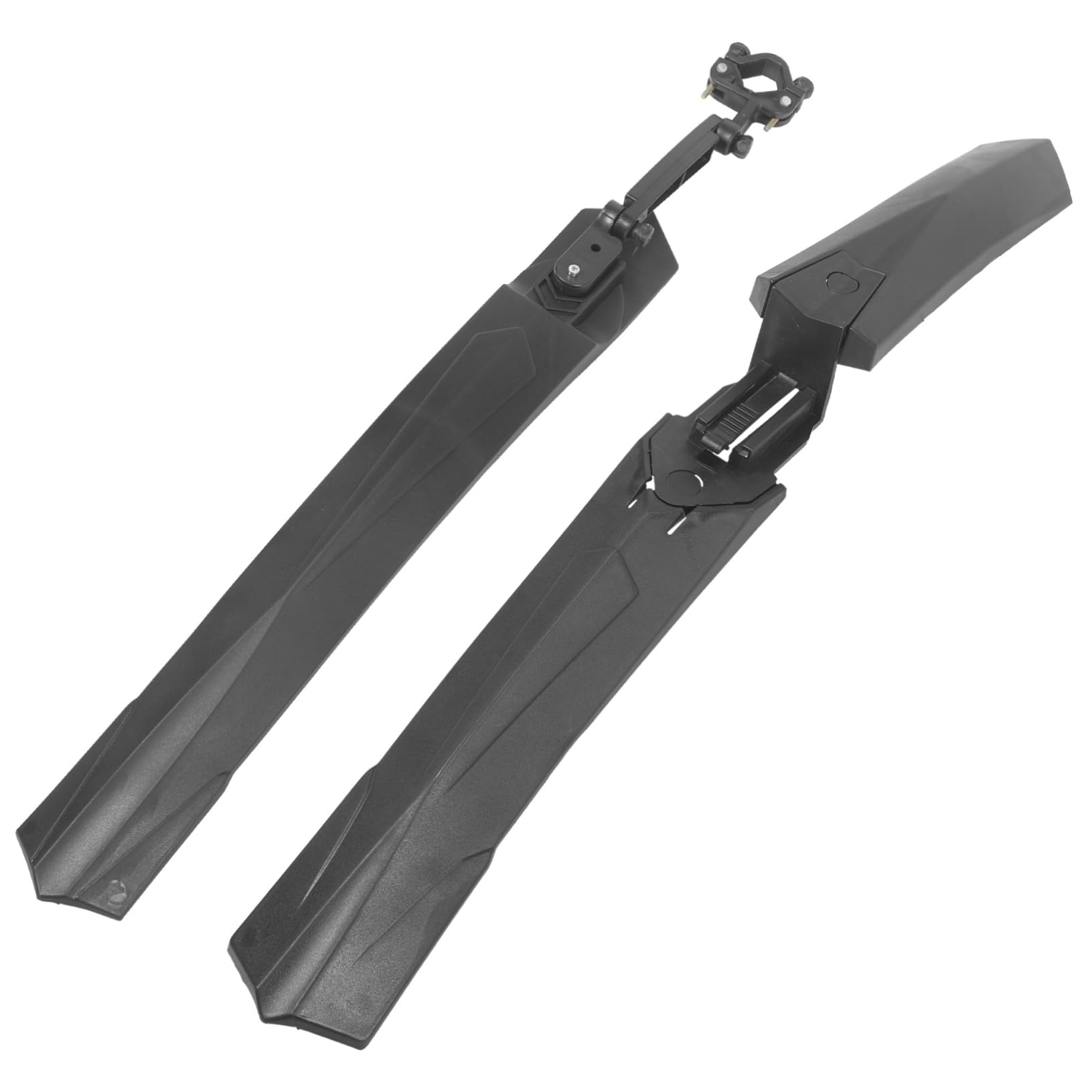BESPORTBLE Garde-Boue Avant et arrière VTT Garde Boue vélo protecteurs Scooter décalcomanies de vélo de Montagne Garde-Boue Solide Garde-Boue Anti-éclaboussures Plastique Black