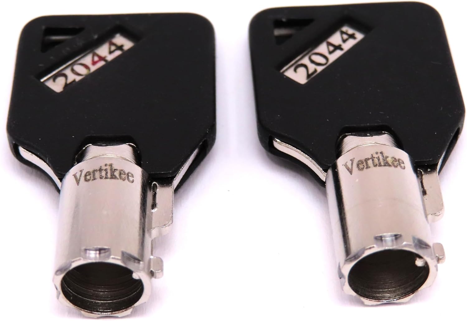 Sentry Safe Keys Cut from 2001 to 2100 Tubular Keys Black Tops Dark Engraved Vertikee(TM) (2065)