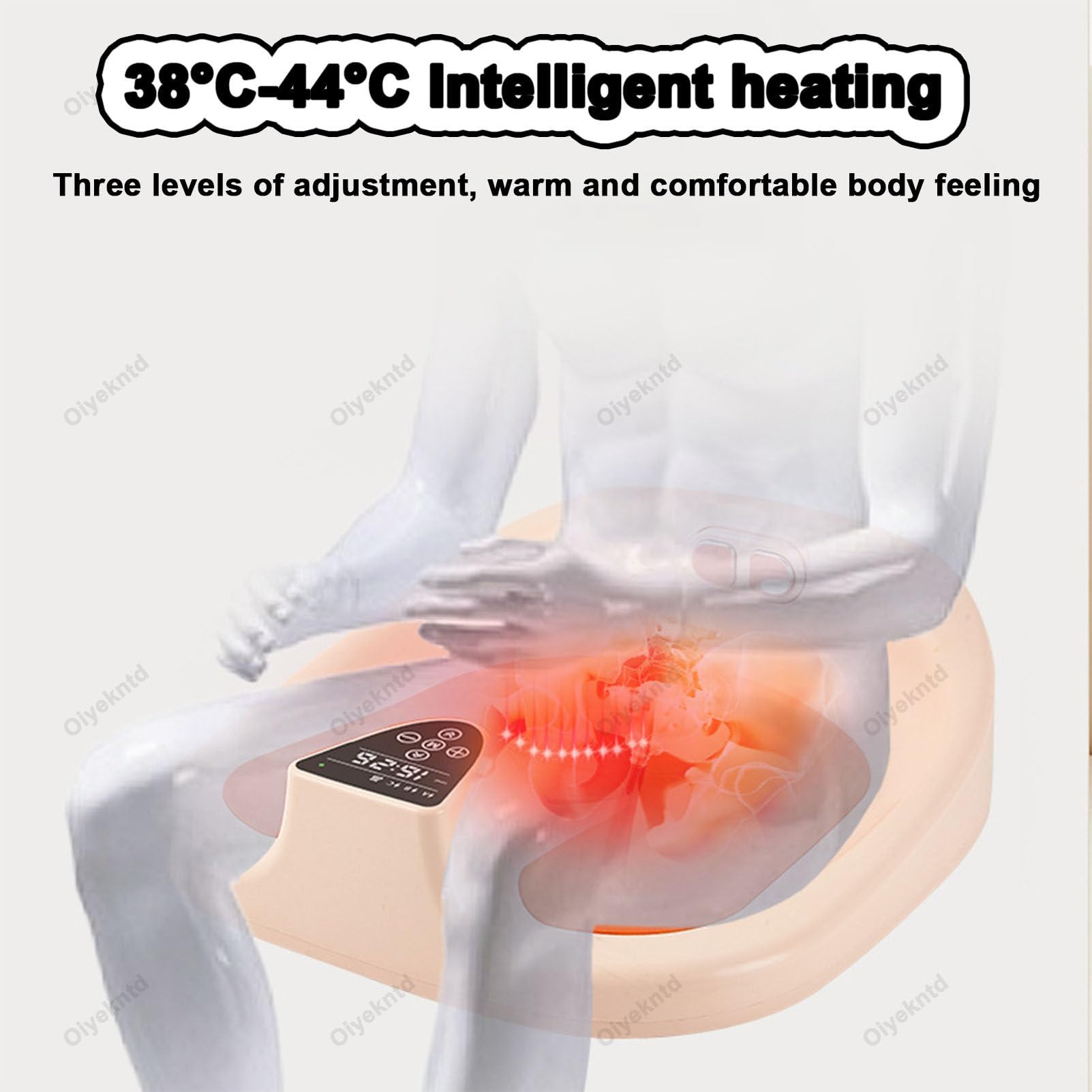 Esercizi per il pavimento pelvico Kegel, allenatore per il pavimento pelvico per donne e uomini, display per l'allenamento dei muscoli del pavimento pelvico, 5 livelli di intensità regolabili