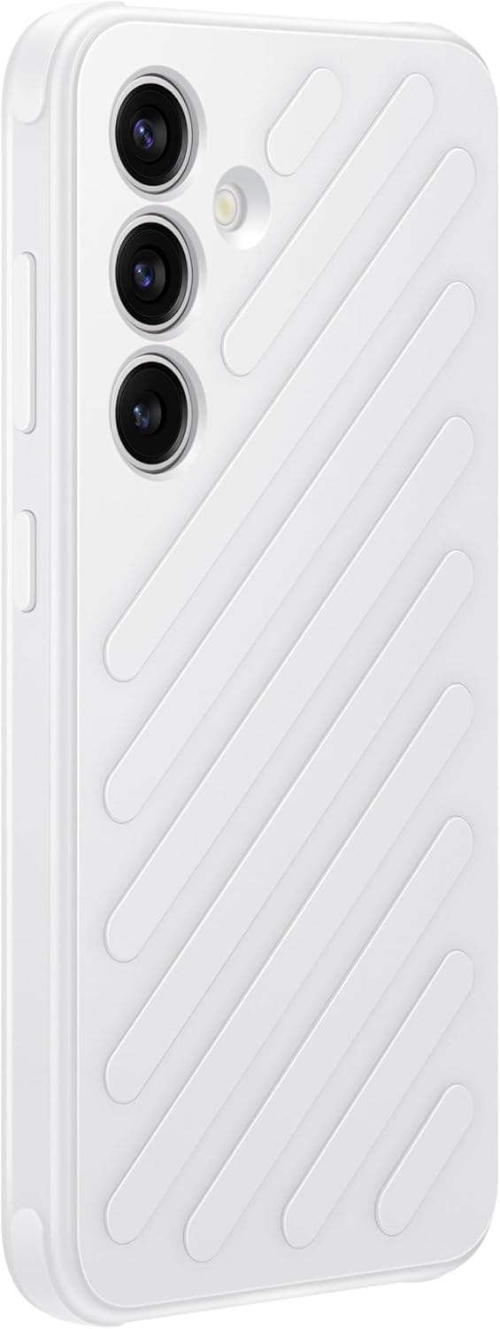 Samsung Galaxy S24 Shield Phone Case, Protective Cover with Rugged, Durable Design, Bump and Scratch Protection, US Version, GP-FPS921SACJW, Light Gray
