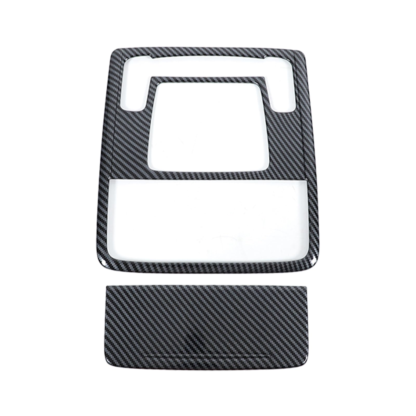 TongSheng Compatible with Honda Pilot 2023 2024 Car Inner Front Row Roof Reading Light Panel Trim Interior Car Accessories (Black Carbon Fiber)