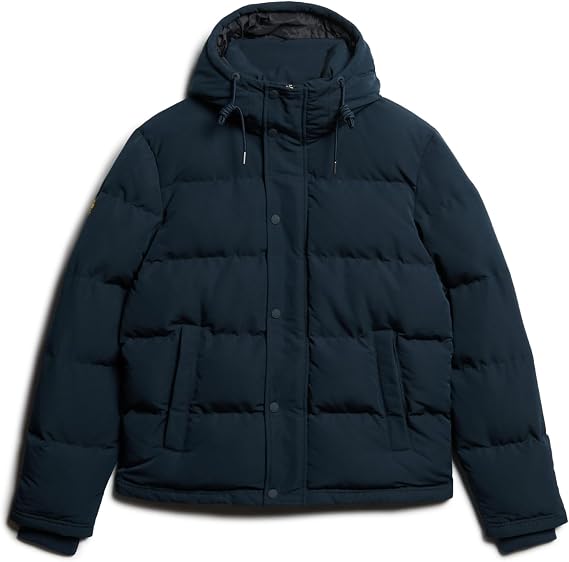 Superdry Men's Everest Short Hooded Puffer JACKET