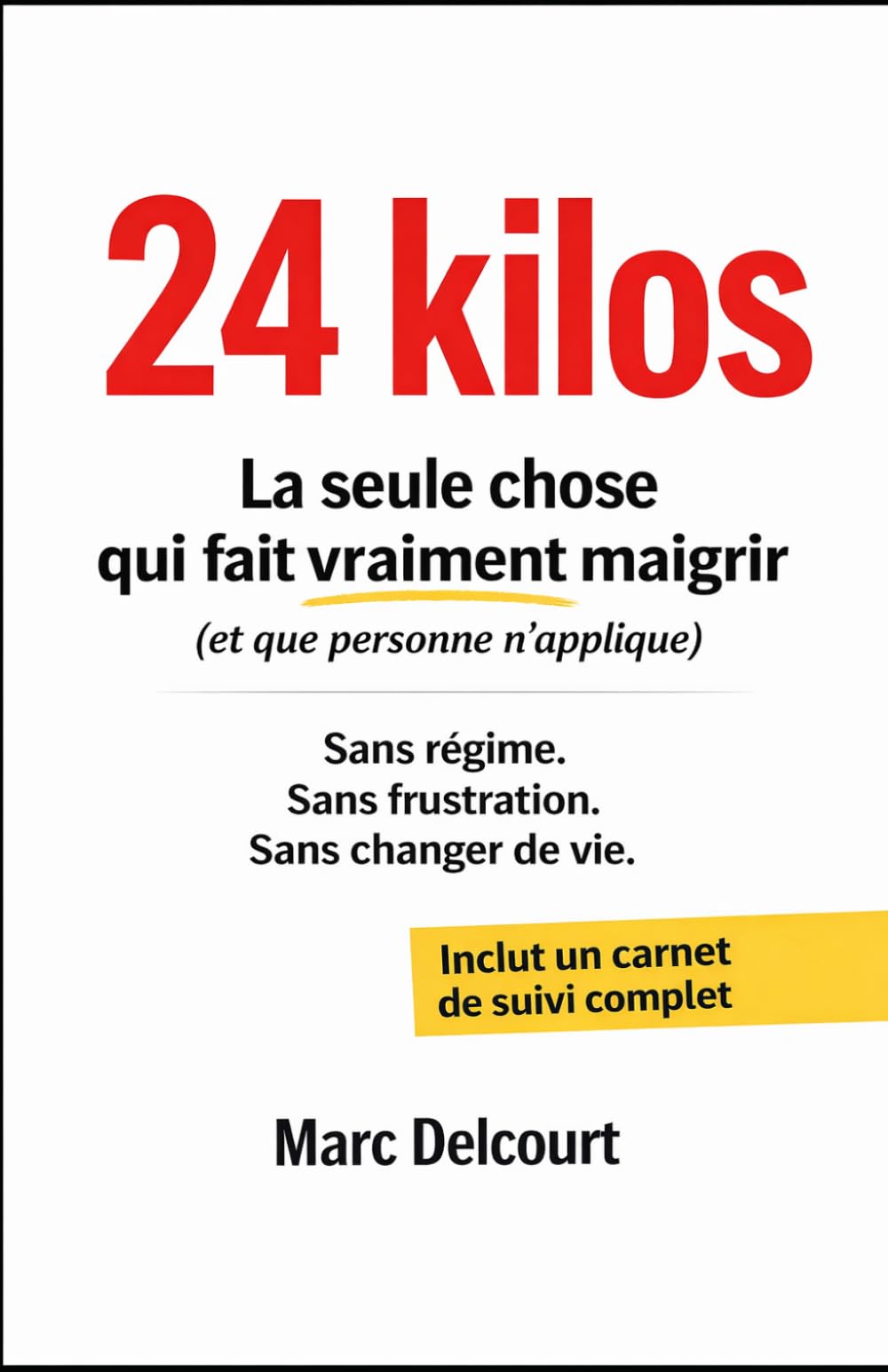24 KILOS: La seule chose qui fait vraiment maigrir