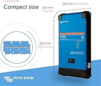 Vista 4 de Victron Energy MultiPlus - Cargador inversor de onda sinusoidal pura para batería de 80 amperios, 2000VA 12 voltios