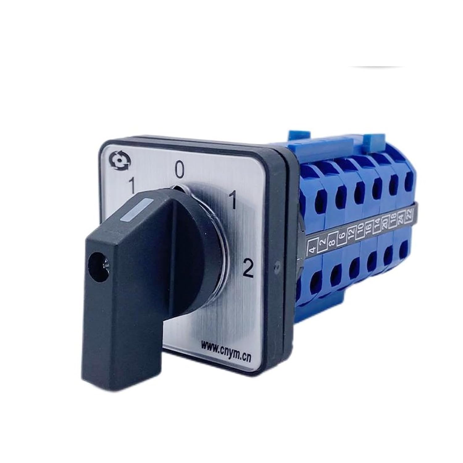 LW26-20/6 Cam Switch Panel Mounting Power Rotary Changeover 5 Positions 24 Terminals Screws Silver Contact YMW26