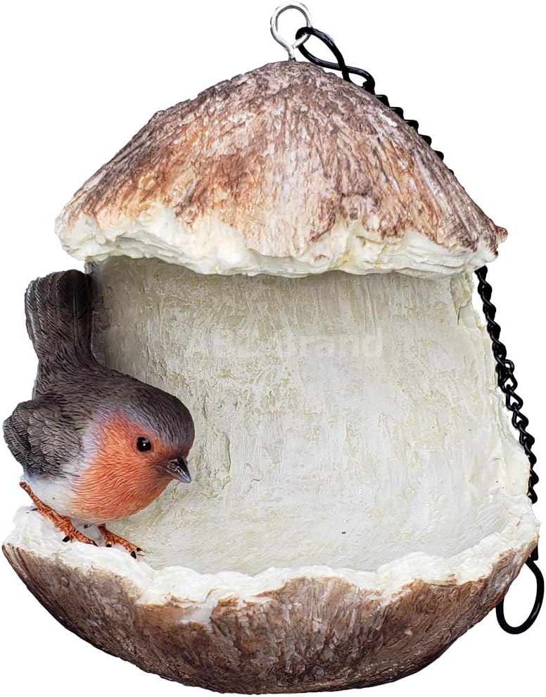 Garden Farm Colorful Fruits Hanging Wild Bird Feeder (Coconut)