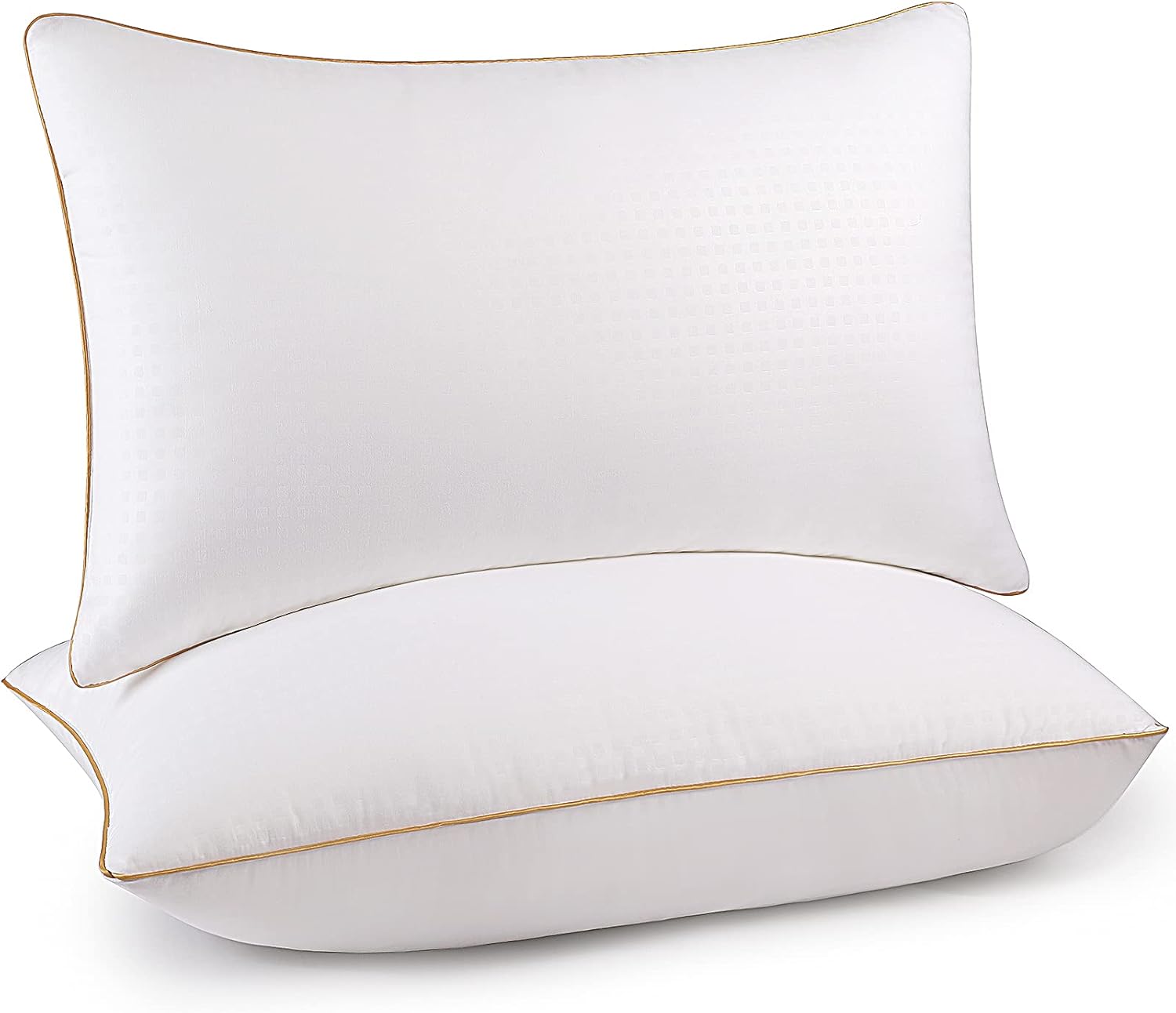 HIMOON Bed Pillows for Sleeping Queen Size Set of 2, Soft Fluffy and Great Support Comfortable Hotel Cooling Pillows 2 Pack : Everything Else