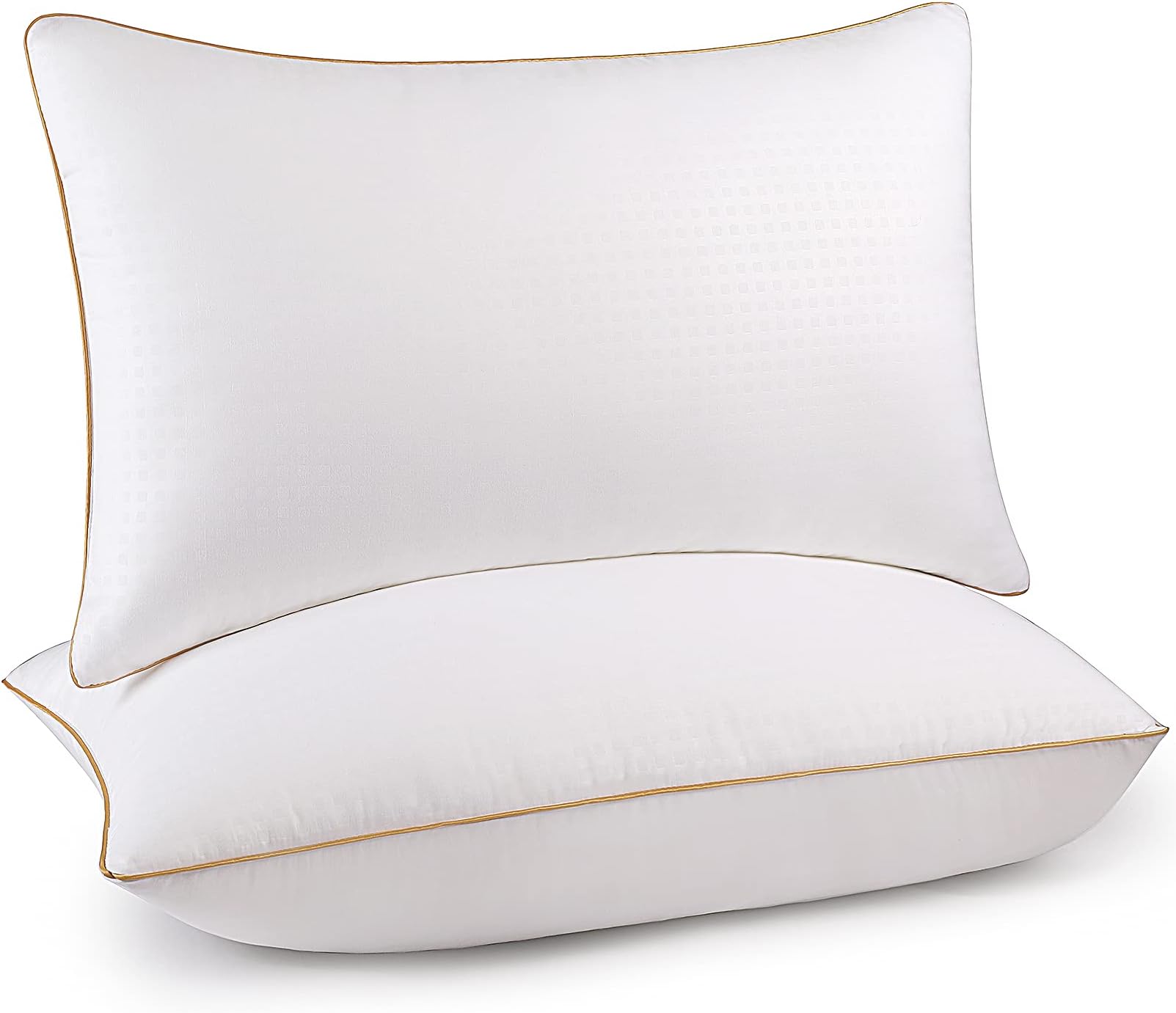 HIMOON Bed Pillows for Sleeping Queen Size Set of 2,Comfortable Hotel Cooling Pillows 2 Pack, Soft & Support