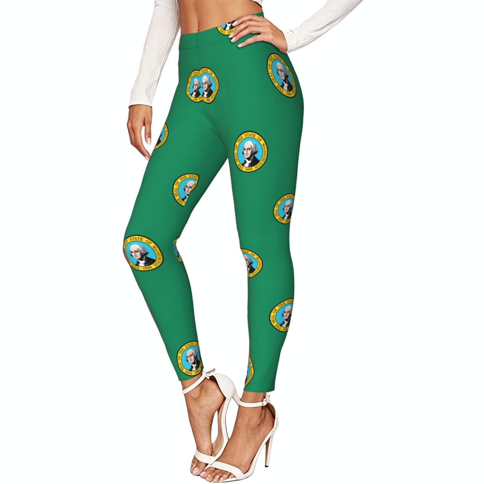 Leggings de compresión fatiga mallas suaves Washington mujer 7
