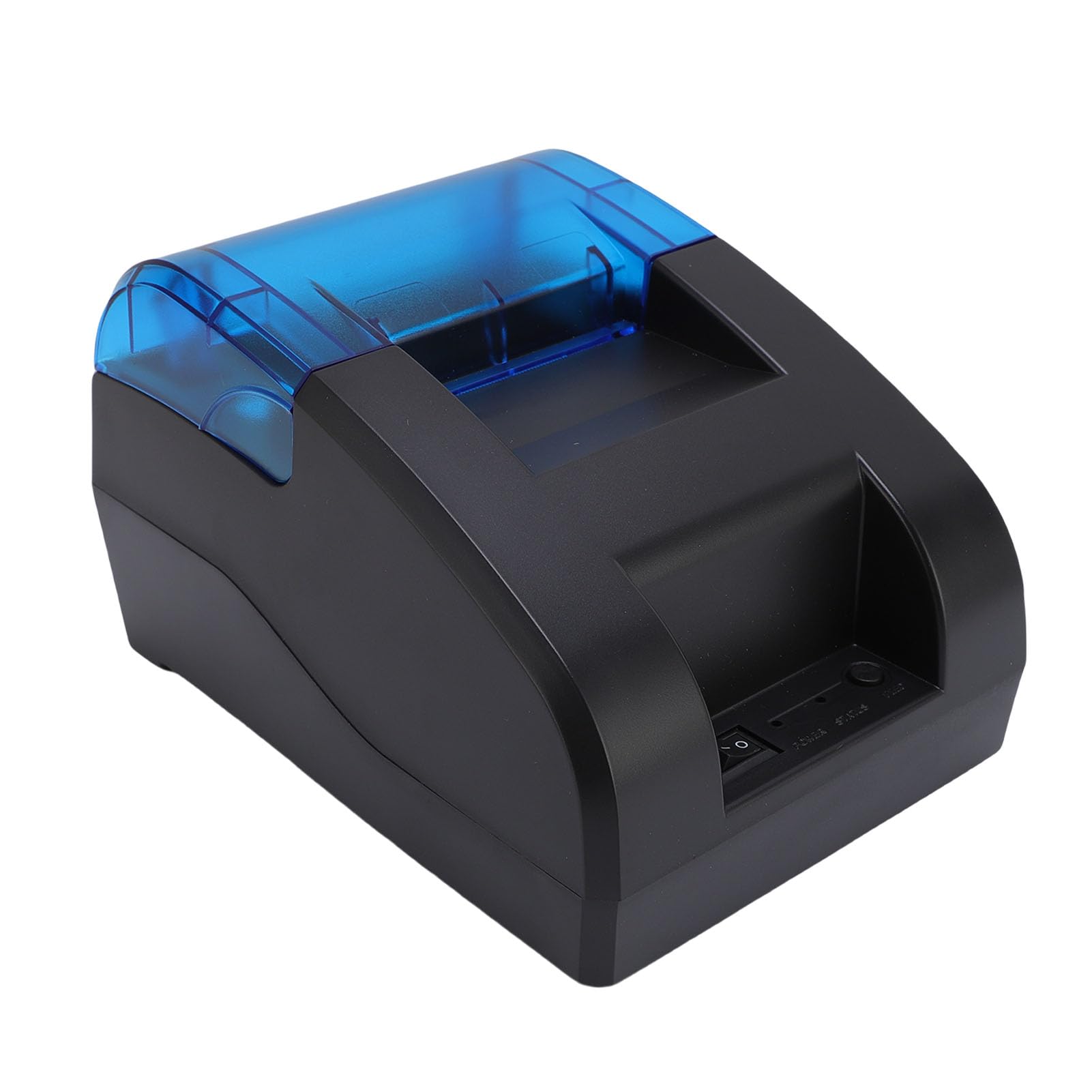 LAISANIM Thermal POS Printers, 58mm USB Bluetooth Receipt Printer High Speed Printing, Portable Restaurant Kitchen Printer for Android for Win (Black)