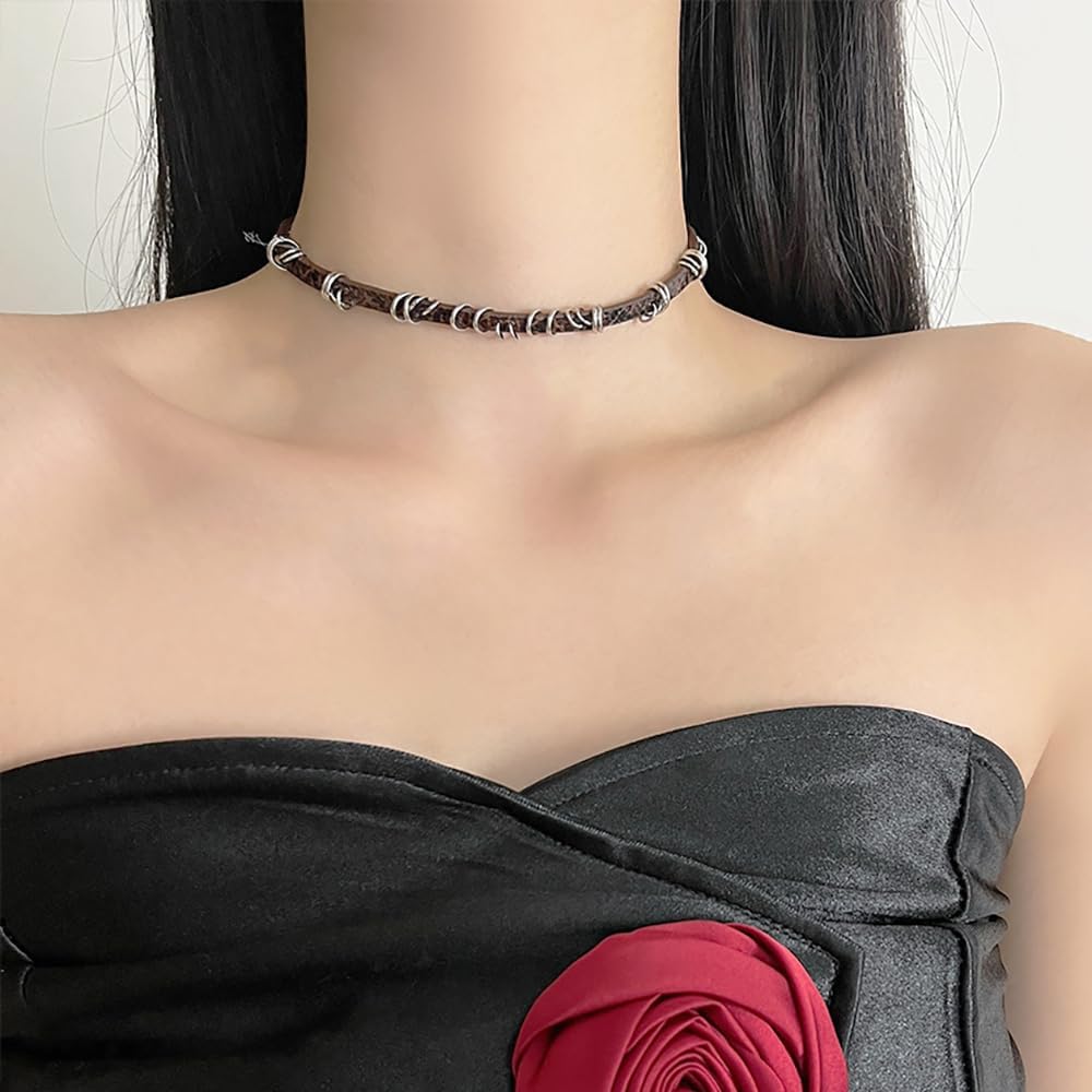 Hip Hop Necklace-Personalized Collarbone Chain-Fashion Necklace - Image 3