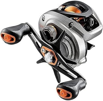 Daiwa, CA80 Casting Reel, 7.51 Gear Ratio, 9BB+1RB Bearings, 15 lb Max Drag, Left Hand-CA80HSL