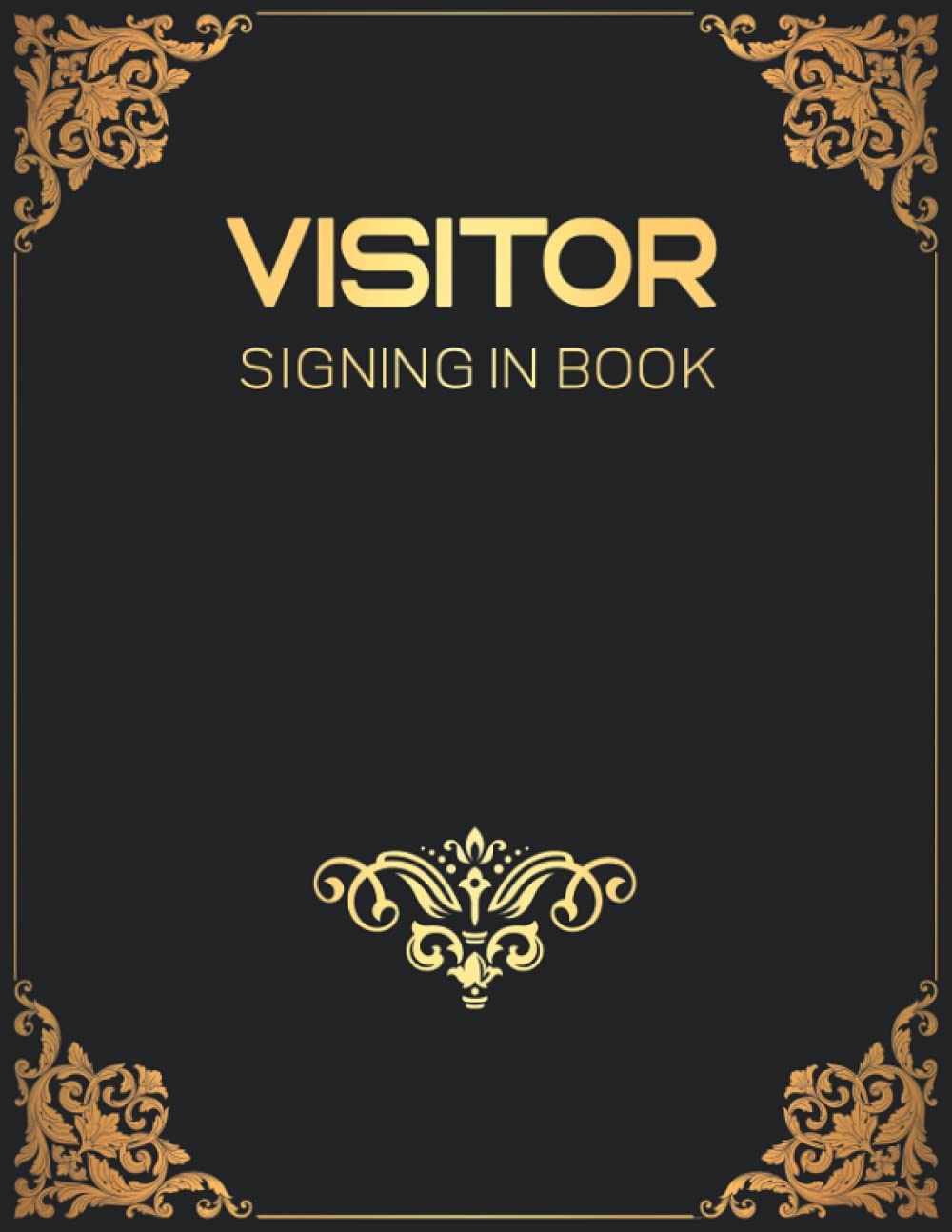 Visitor Signing In Book: Track And Trace Sign In Book, Visitor Log Book For Business, Office, Salon, Restaurant And Cafe.