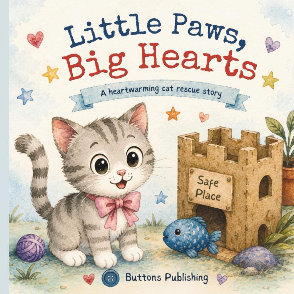 Little Paws, Big Hearts: A Children's Picture Book About Rescue Kittens, Friendship, Kindness, and Pet Adoption