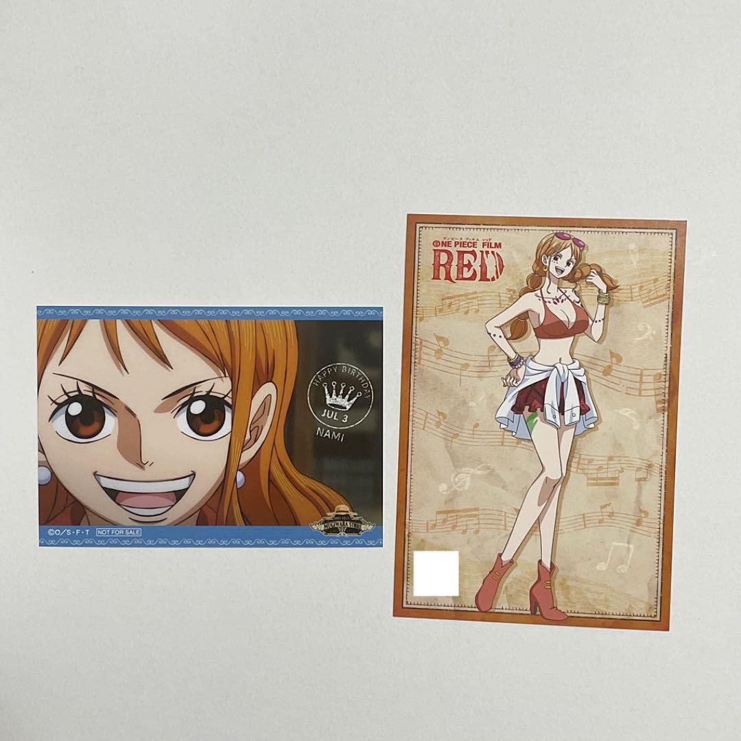 Amazon.co.jp: ONE PIECE ナミ AR付きポストカード&バースデー  