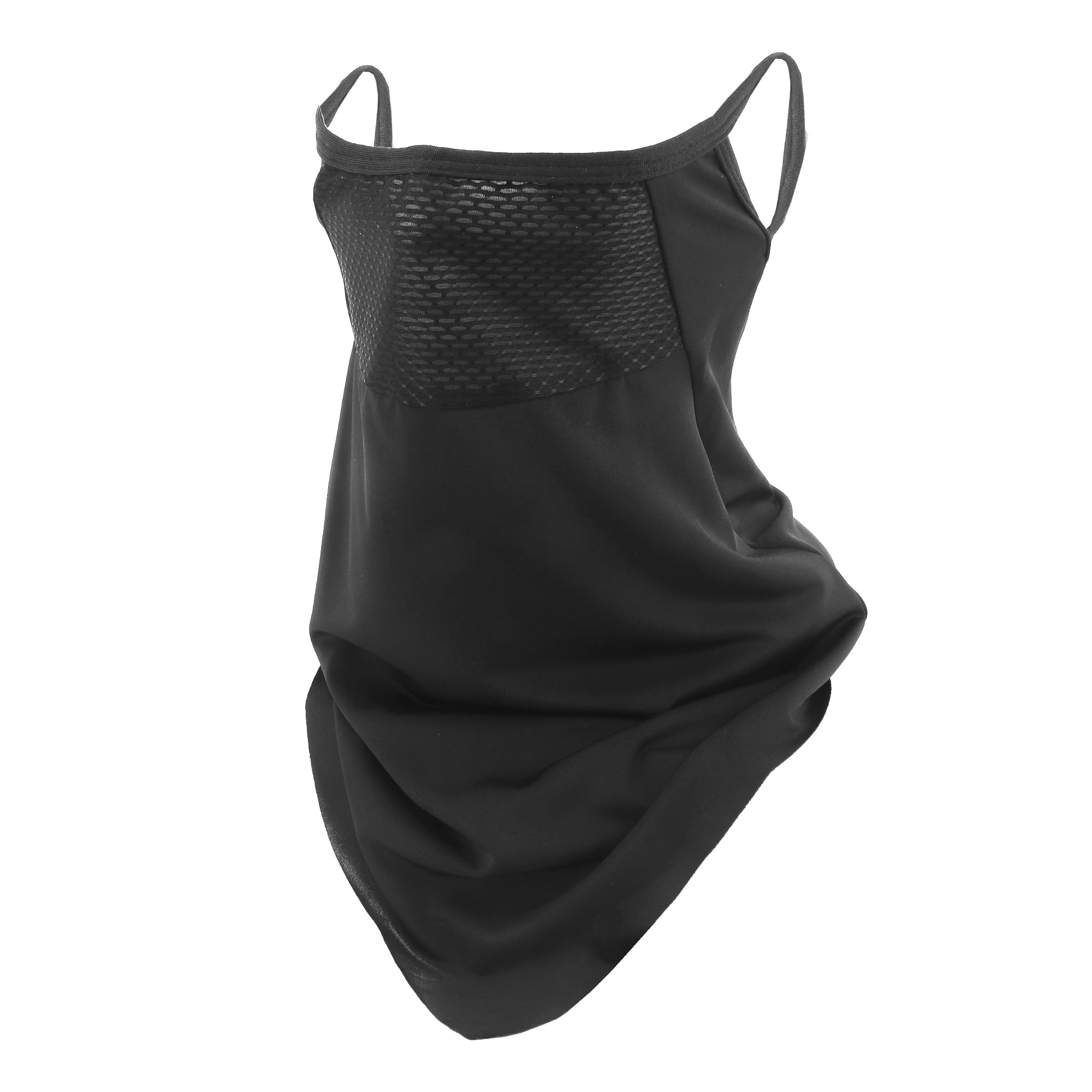 Masque Moto, Bandana Homme, Cagoule Noir, Protection Nez, Vêtements D'Été Pour Le Cou, Bandanas Pour Hommes Et Femmes, Casquette Anti UV Femme