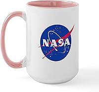 Vista 8 de CafePress NASA - Taza grande de cerámica para café, 15 oz (15.0 fl oz)