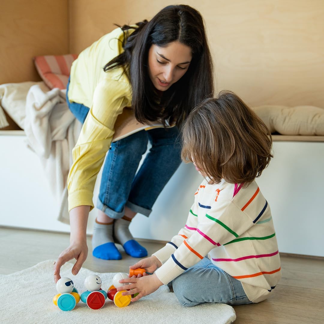 SmartMax My First Wobbly Cars Magnetic Building Toy STEM Learning Set Ages 1-5 - Image 8