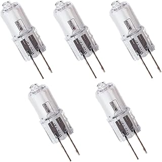 GWAYUANY 10Pcs G4 6V 30W Halogen Lamp G4 20W Bulb Inserted Beads Crystal Lamp Halogen Bulb 6V 15W,6V-5W