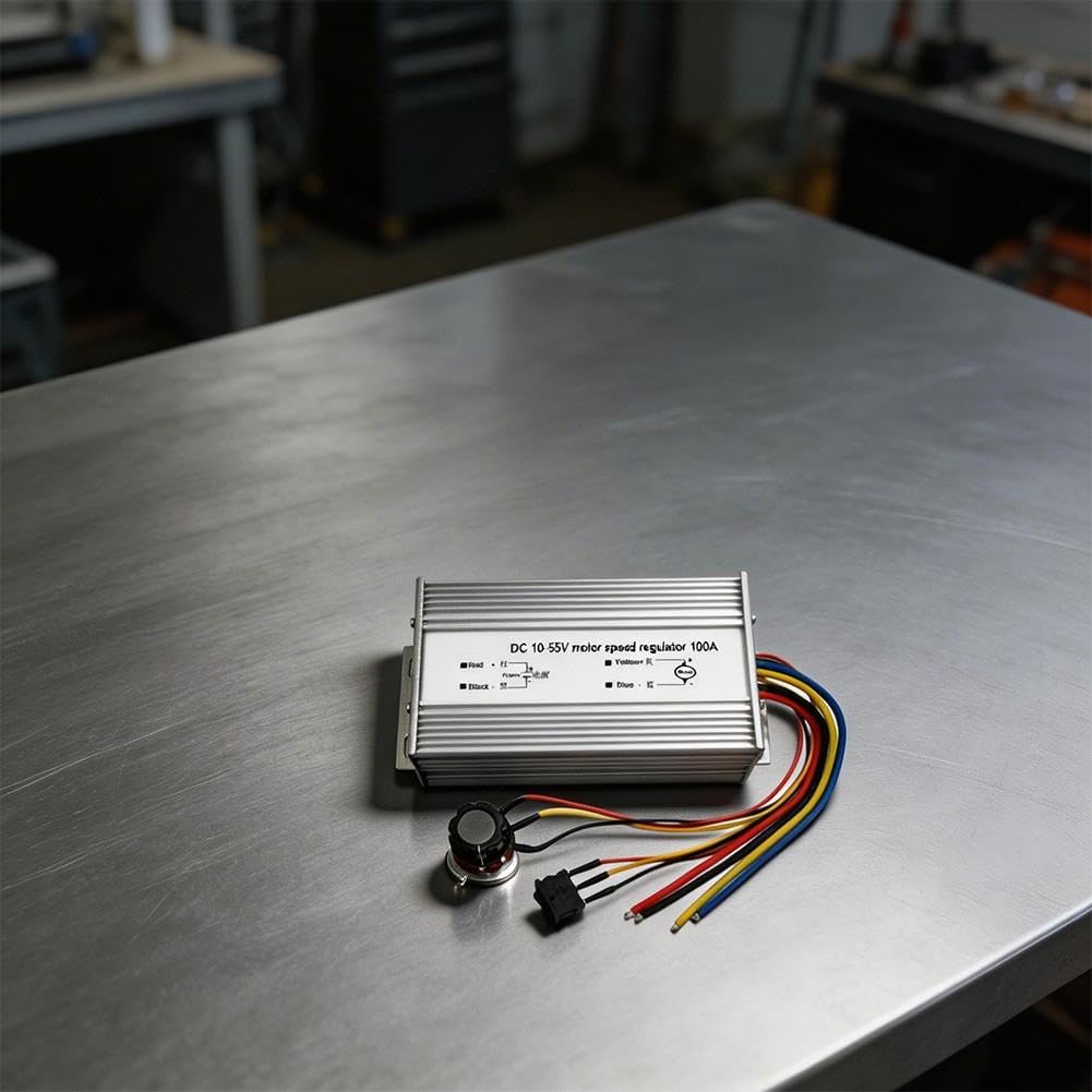 Driver motore DC in alluminio, 100 A, ponte H, potenza industriale