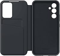 Vista 8 de Samsung Funda para teléfono Galaxy A54 5G S-View, funda protectora con ranura para tarjeta, ventana de visualización con toque de dedo, versión