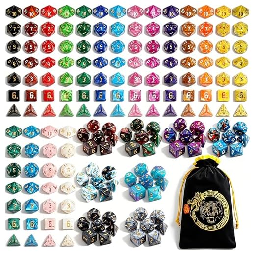 Comprehensive CiaraQ DND Dice Set