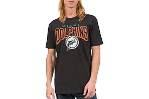 Miami Dolphins Bold Logo Short Sleeve Fan Shirt - Officially Licensed NFL Apparel
