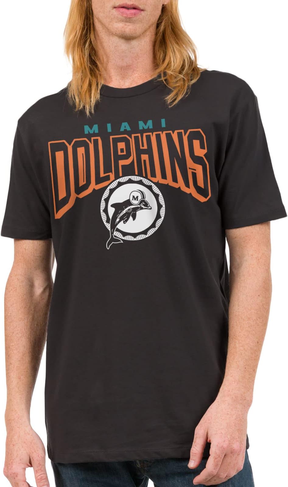 Junk Food Clothing x NFL - Bold Logo - Short Sleeve Fan Shirt for Men and Women - Officially Licensed NFL Apparel