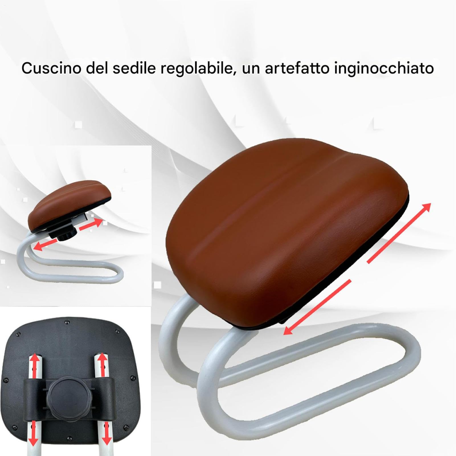 Generico Sgabello Per Preghiera Seduta Antiscivolo Per Gambe | Inginocchiatoi Per Preghiera Meditazione, Yoga Studio Domestico, Panca Portatile