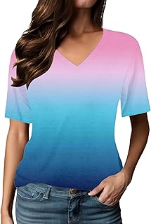 Vestido indio camiseta suelta de manga larga con cuello en V para mujer con estampado de letra camiseta estampada para hombre