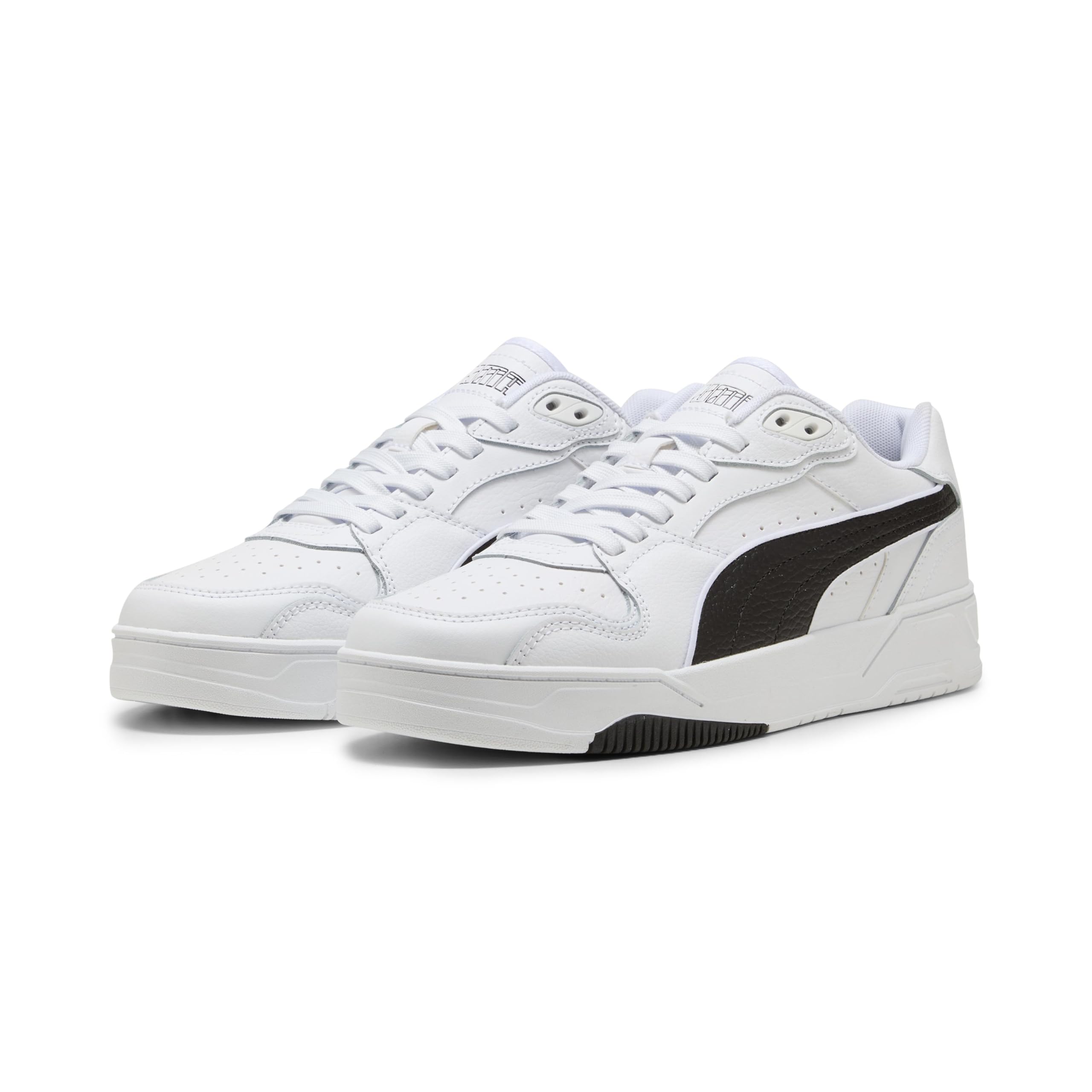 Puma RBD Break Low Sneaker Unisex 402586 03 Weiss/schwarz