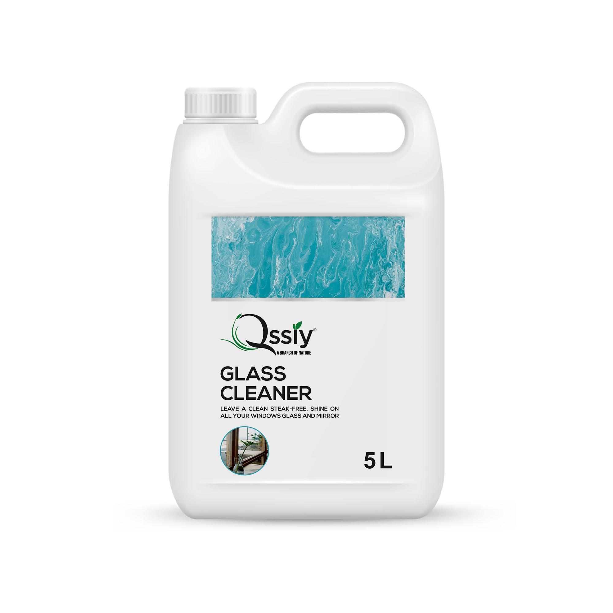 Glass cleaner liquid, Surface cleaner liquid | Multi Surface Cleaner | Disinfectant | Non-Toxic, Skin Friendly, Lemon – 5Liter-picture-11