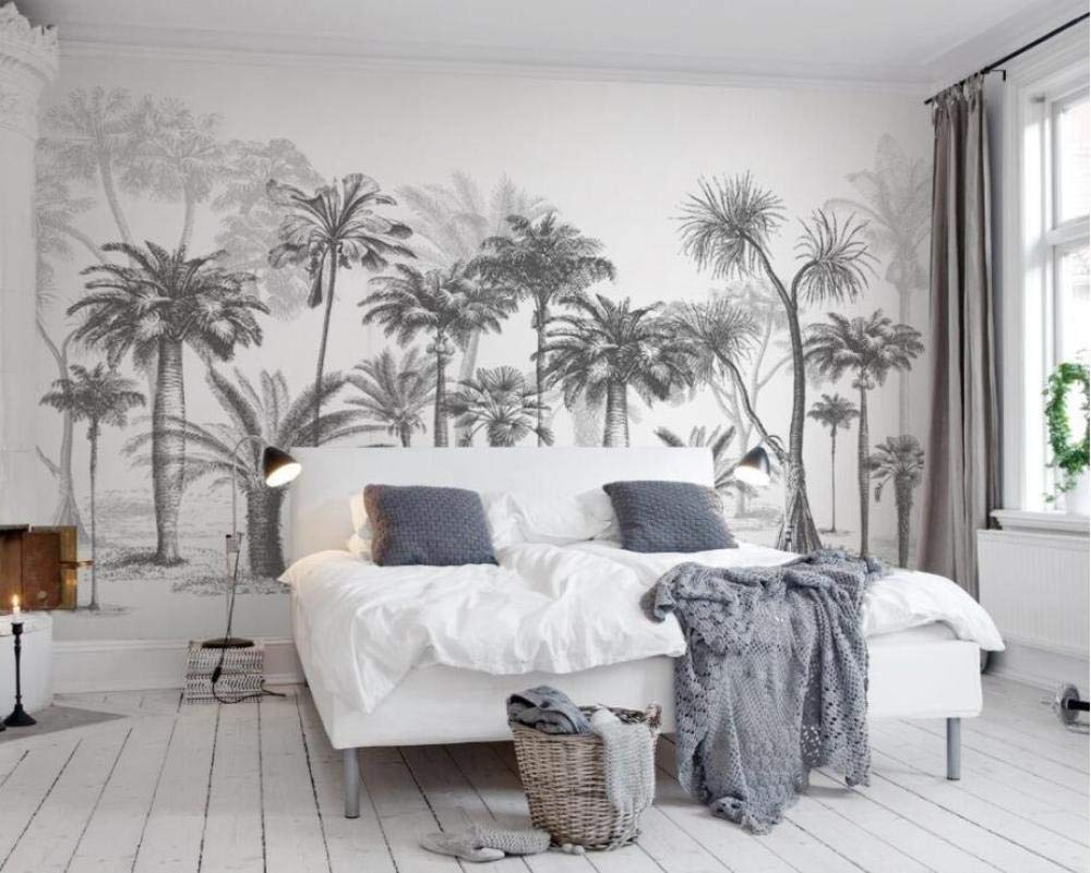 Papier peint forêt tropicale 300x210 cm pour agrandir un salon