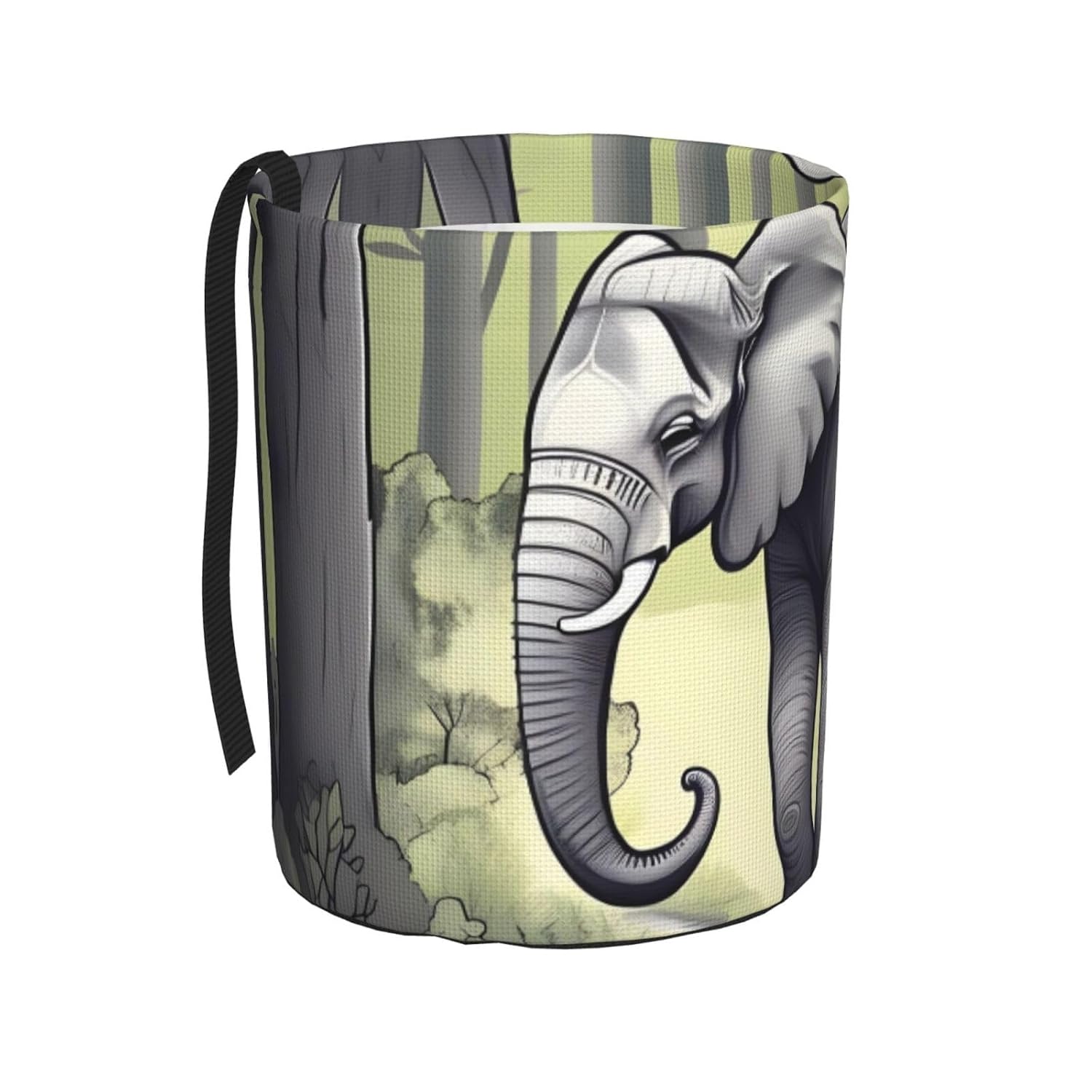 Walking Elephant Hanging car Trash can, Foldable car Trash can, car Storage Box Accessories, Suitable for Travel SUV Truck Sedan