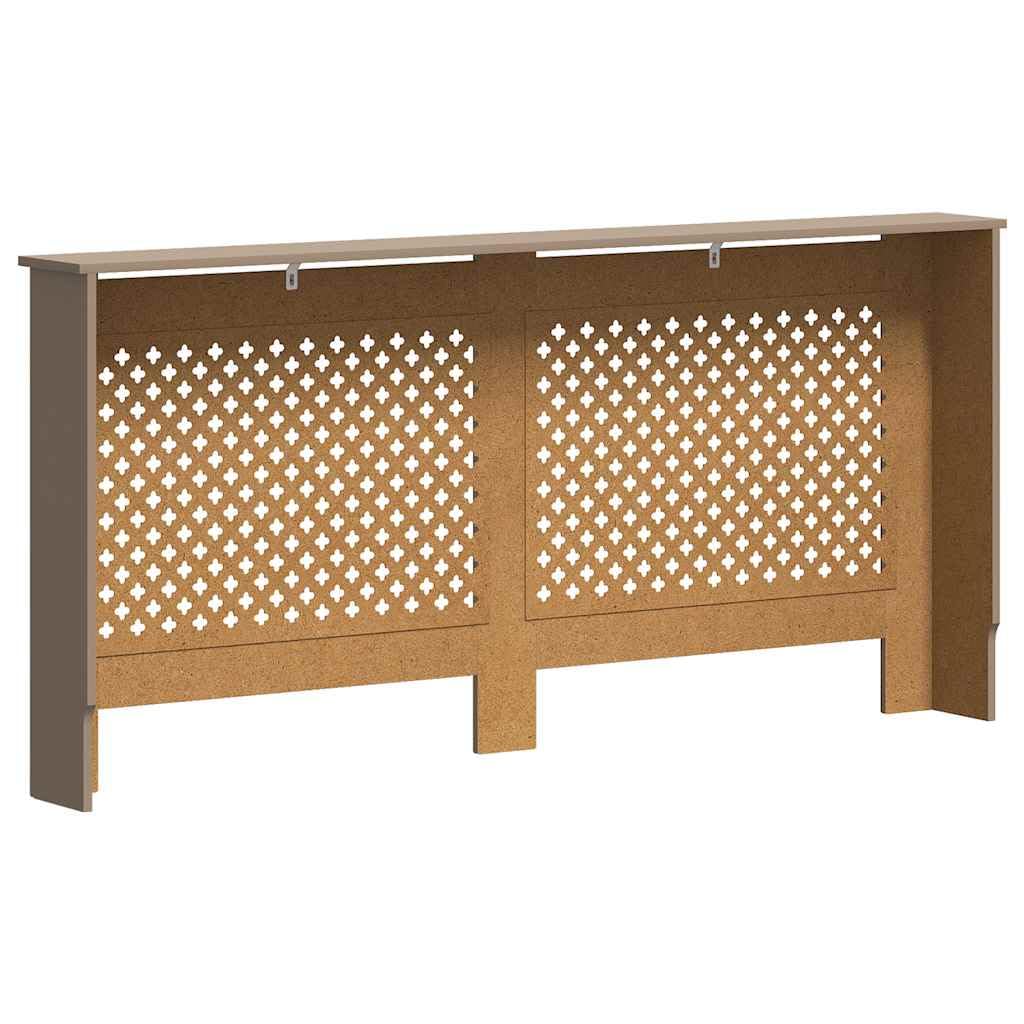 Okładzina grzejnika MDF z listwami 172 x 19 x 81,5 cm, akcesoria grzewcze do salonu i łazienki, energooszczędne, uniwersalnie kompatybilne, wytrzymałe, kompaktowe, stylowe