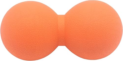 Miniatura 10 de Pelota de masaje de maní duro, bola de masaje de doble lacrosse. Rodillo de masaje de tejido profundo Pelota de movilidad para terapia física