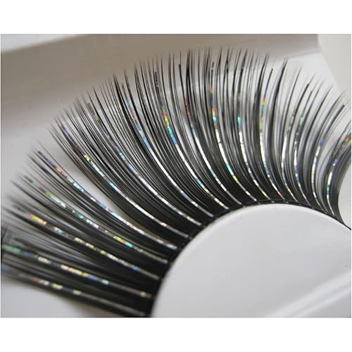 Miniatura 6 de Pestañas Postizas False Eyelashes Shining Lashes Natural Volume Colorful Decorative Eyelashes Fluffy Wispy Faux Lashes Festival Styles Fake