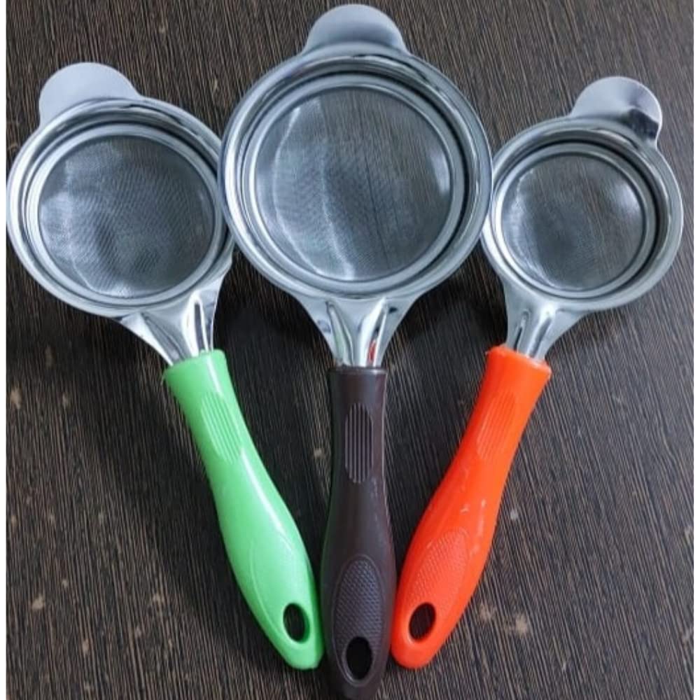 CRIZAL Stainless Steel Tea Strainer for Kitchen with Metal Stainless Steel Tea & Coffe Filter