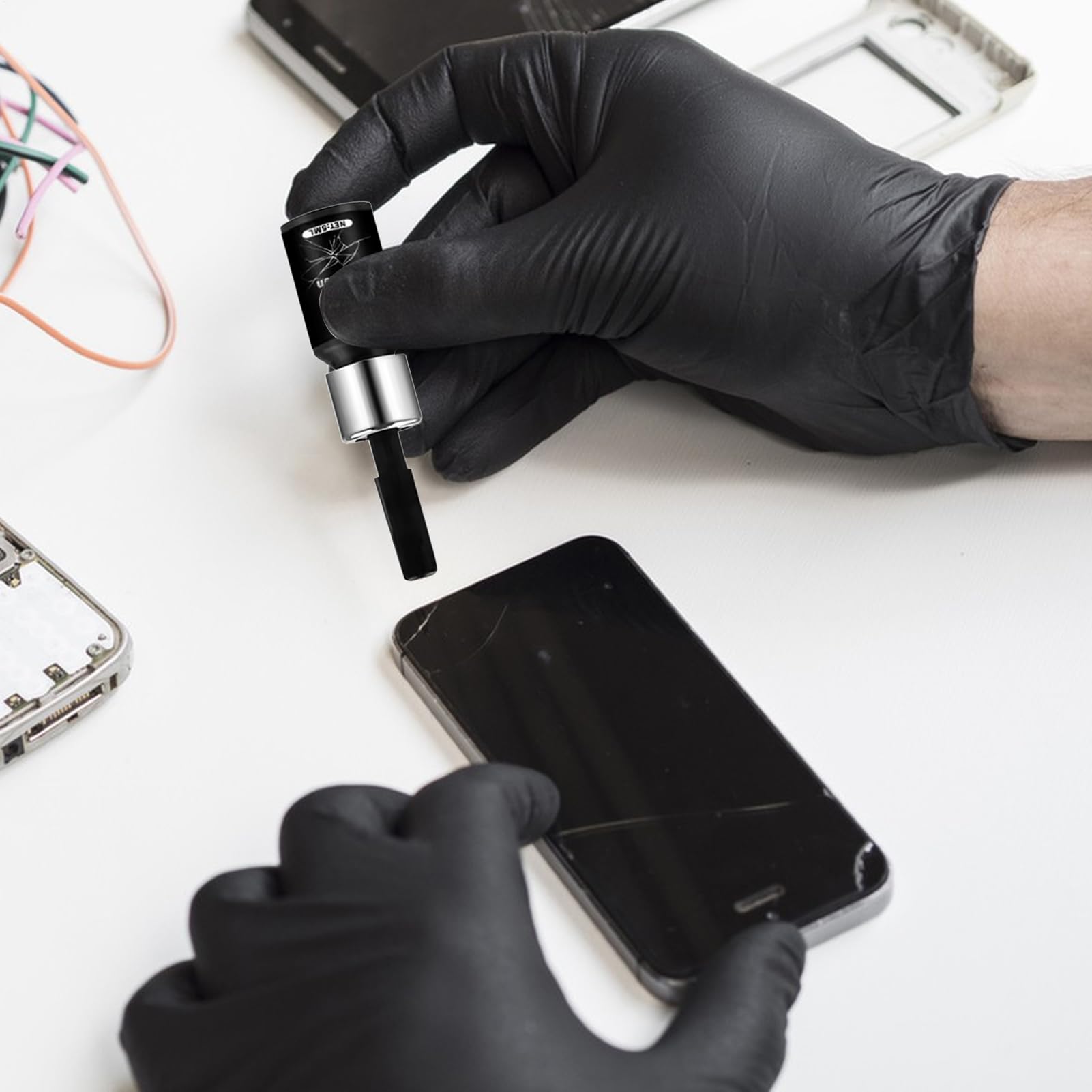 Resina universale per riparazione di crepe in : liquido trasparente da 5 ml per un fissaggio rapido, riempimento durevole di e scheggiature per parabrezza auto, furgoni SUV
