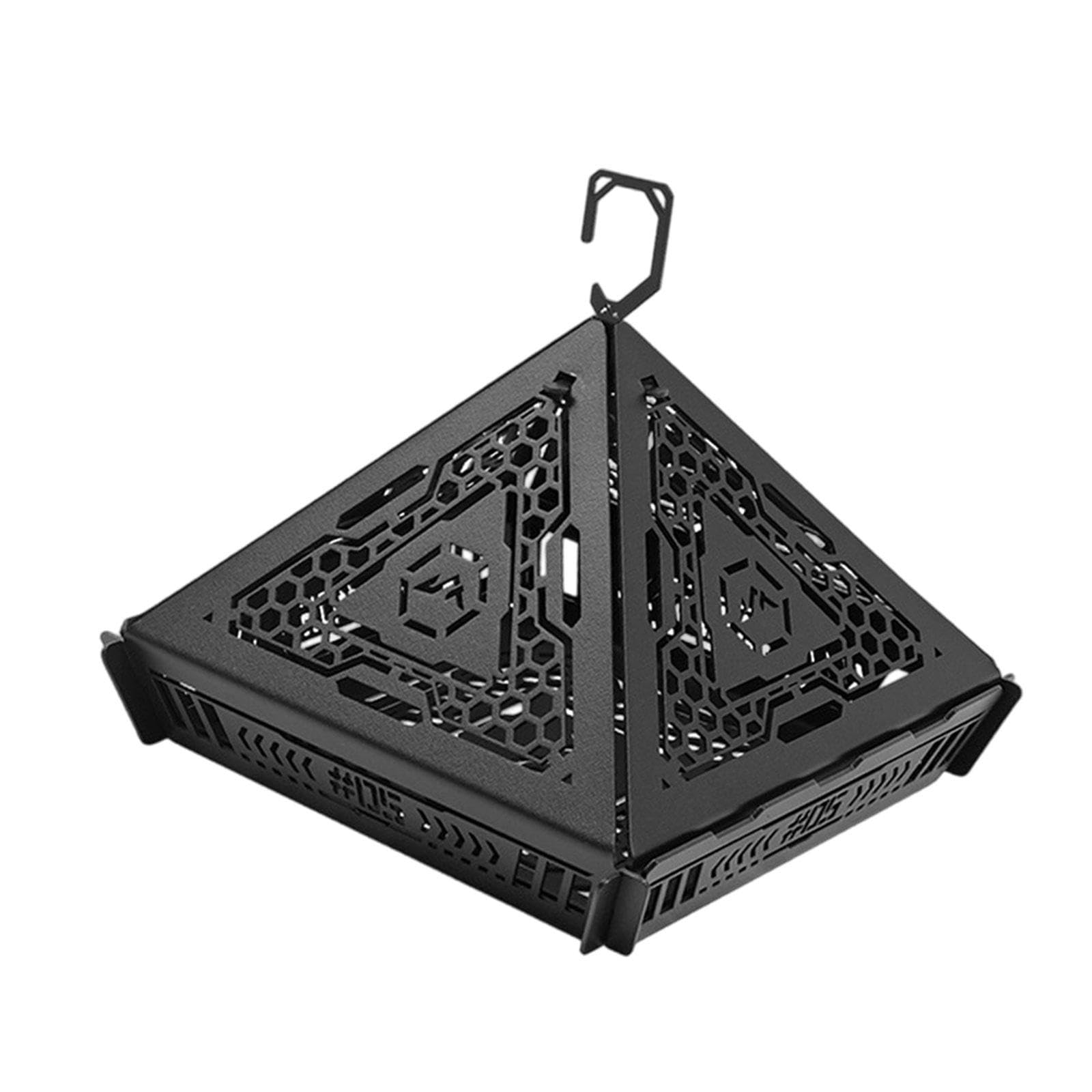 Bothyi Hollow Lampshade, Camping Lantern Lamp Protection Cover, Detachable Ambient Light Kit, Pyramid Lampshade