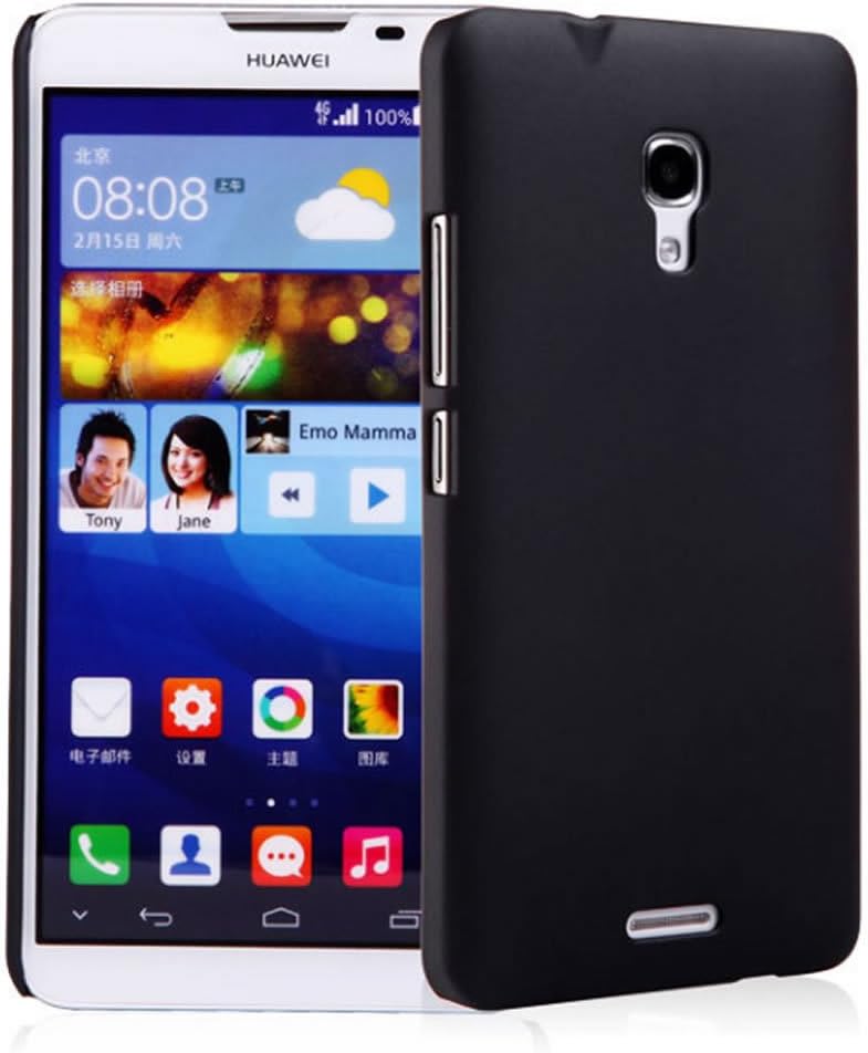 Premium Slim PC Matte Hard Case for Huawei Ascend Mate 2 4G (Black)