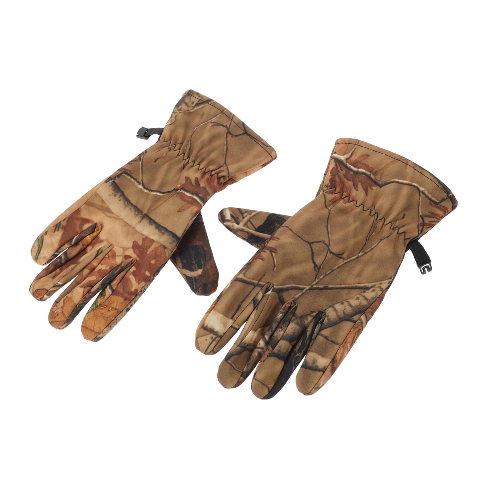 Guantes de Caza Camuflaje Impermeables con Dedos Completos Térmicos y Resistentes para Exteriores y Actividades al Aire Talla XL