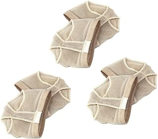 MILISTEN Thong Toe Paws Ballet Foot Thong 3 Pairs Dance Paws Pad Foot Thongs Anti- Pain Fitness Socks Shoes Insoles Ballet Belly Contemporary Dance Wear for Kids Women and Men Size S Thong Toe Paws