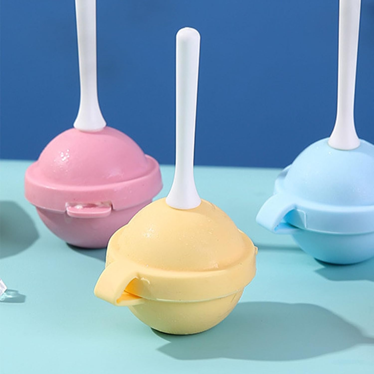 2pcs Lollipop Pop Molds DIY Reusable Molds for Home Kitchen