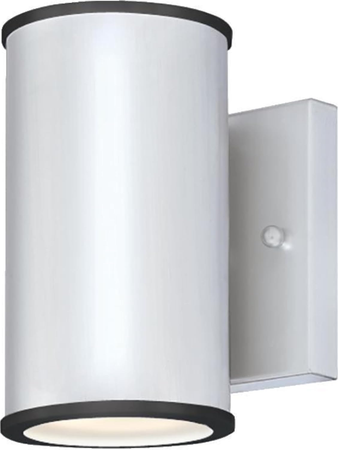 Westinghouse 6580700 Mayslick One-Light LED, White Finish with Frosted Glass Lens Outdoor Wall Fixture