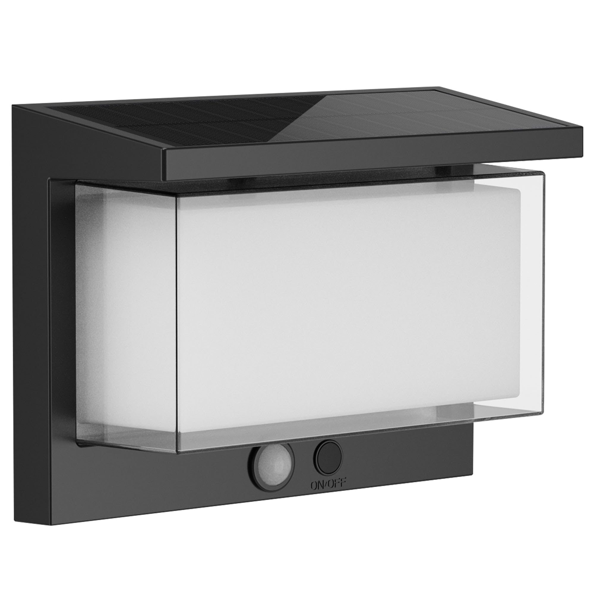 Lumisky Applique murale solaire avec détecteur de mouvement ZEANY LED blanc chaud H15cm