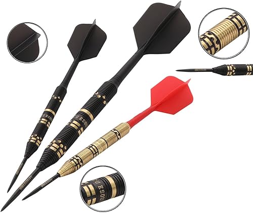 Miniatura 3 de CUESOUL JAZZ PLUS Dardos de punta de acero 0.74 oz con AK5 Dardos de vuelo y todos los accesorios de dardos