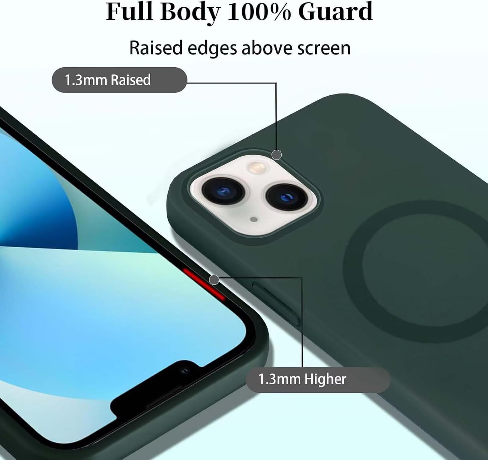 Xinyunew Handyhülle Mit Band Für IPhone 14 Pro Max - Magnetisch, Stoßfest & Kabellos Ladbar